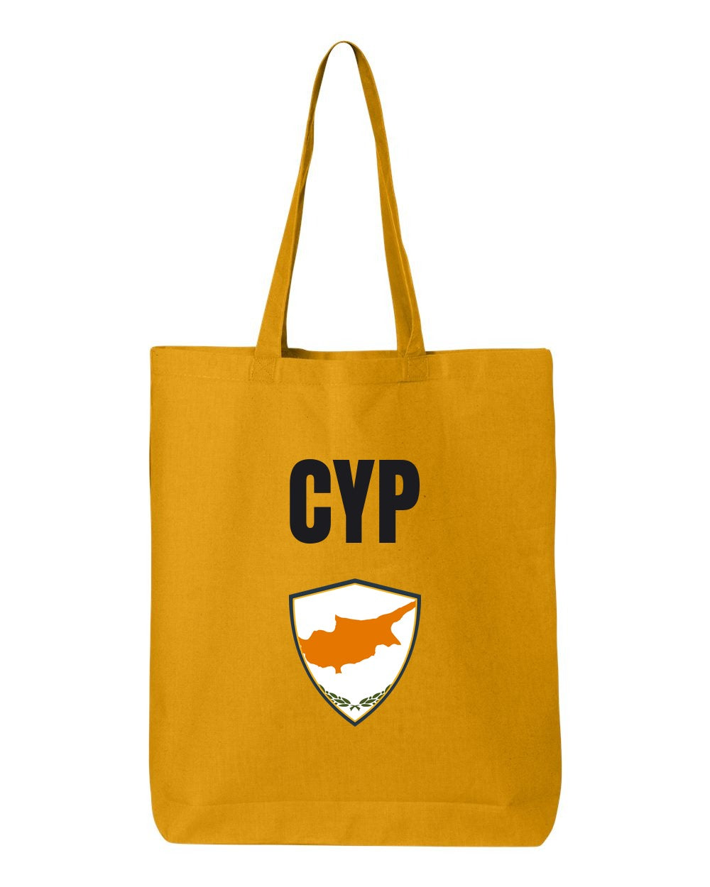Cyprus Soccer Tote Bag — National Crest Badge | NYC Factory