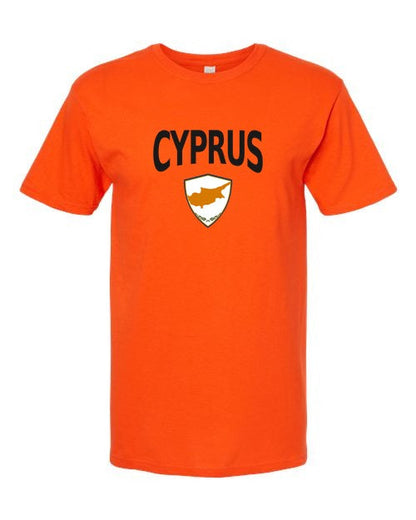Cyprus Arched Crest Soccer Tee — NYC Factory