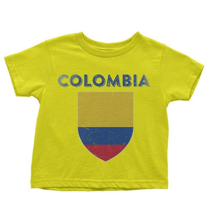 Colombia Flag Tee T-Shirt Infant Baby Shirt Boys II