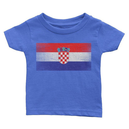 Croatia Flag Tee Kids T-Shirt Youth Vintage Retro I Shirt