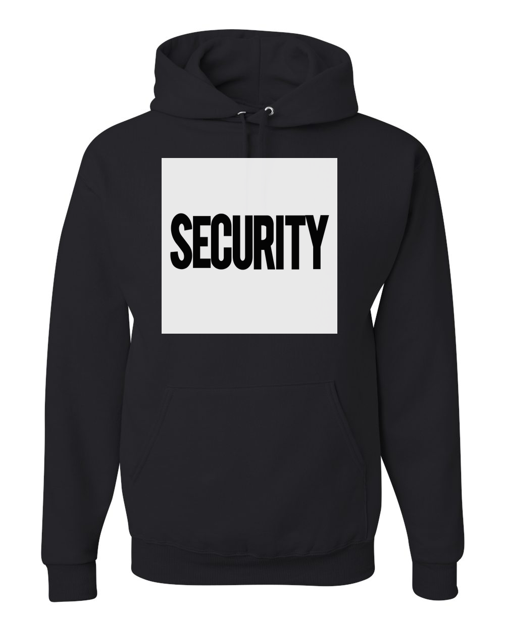 Custom Security Design Custom Hoodie Black