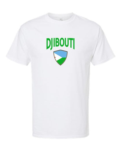 Djibouti Arched Crest Soccer Tee — NYC Factory