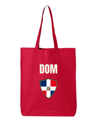 Dominican Republic Soccer Tote Bag — National Crest Badge | NYC Factory