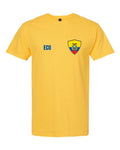 Ecuador Soccer Tee 2026 — Retro National Crest | NYC Factory