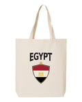 Egypt Soccer Tote Bag 2026 — Arched National Crest | NYC Factory