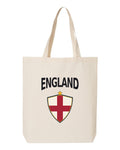 England Soccer Tote Bag 2026 — Arched National Crest | NYC Factory