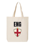 England Soccer Tote Bag 2026 — National Crest Badge | NYC Factory