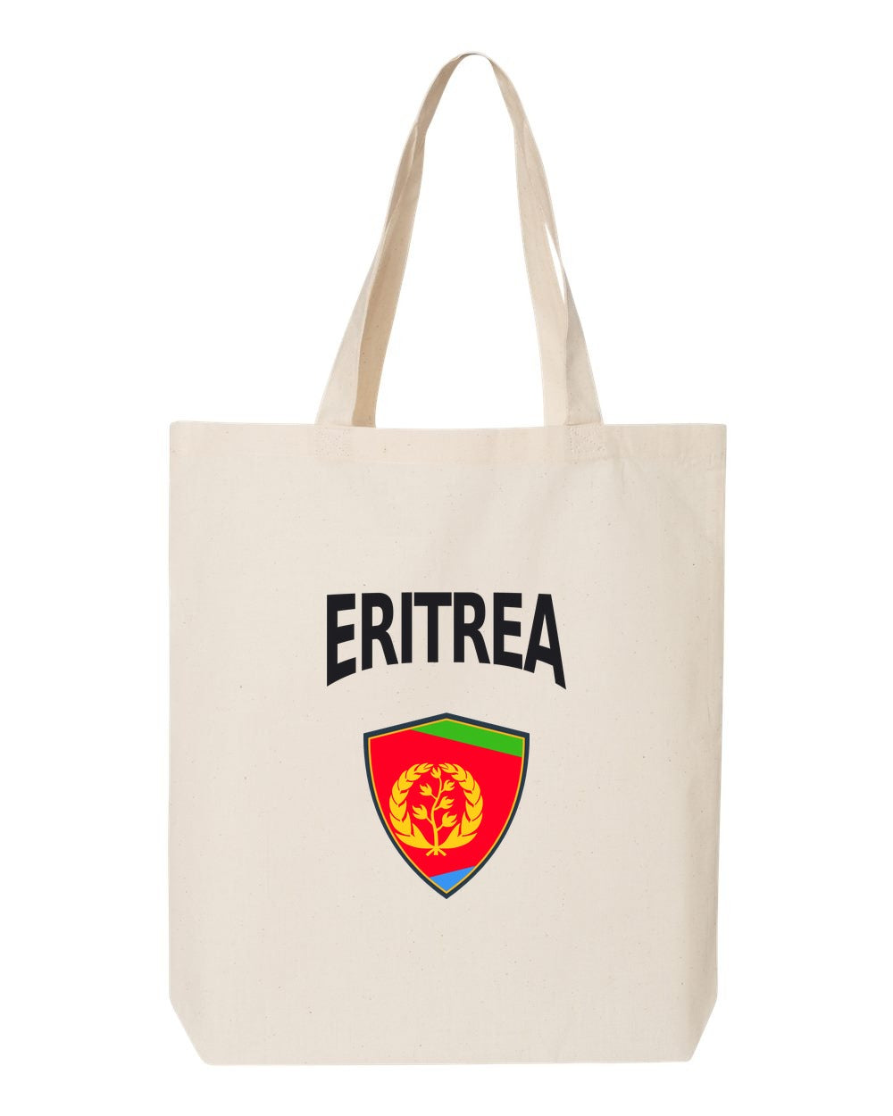 Eritrea Soccer Tote Bag — Arched National Crest | NYC Factory