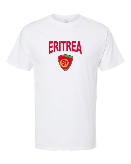 Eritrea Arched Crest Soccer Tee — NYC Factory