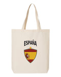 Spain Soccer Tote Bag 2026 — Arched National Crest | NYC Factory