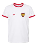 Spain Soccer Ringer Tee 2026 — Retro National Crest | NYC Factory