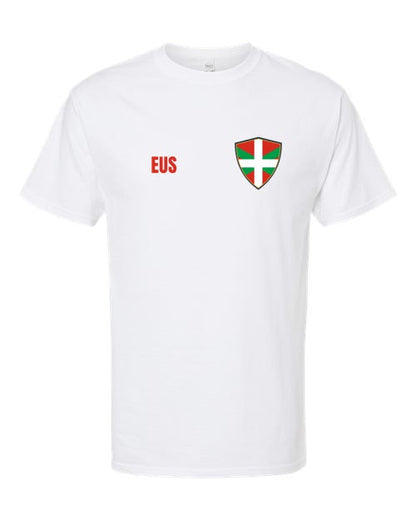 Euskadi Soccer Tee — Retro National Crest | NYC Factory