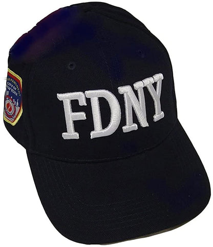 FDNY Men's Baseball Hat Officially Licensed Caps Fire Dept New York City