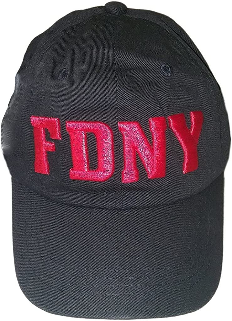 FDNY Men's Baseball Hat Officially Licensed Caps Fire Dept New York City