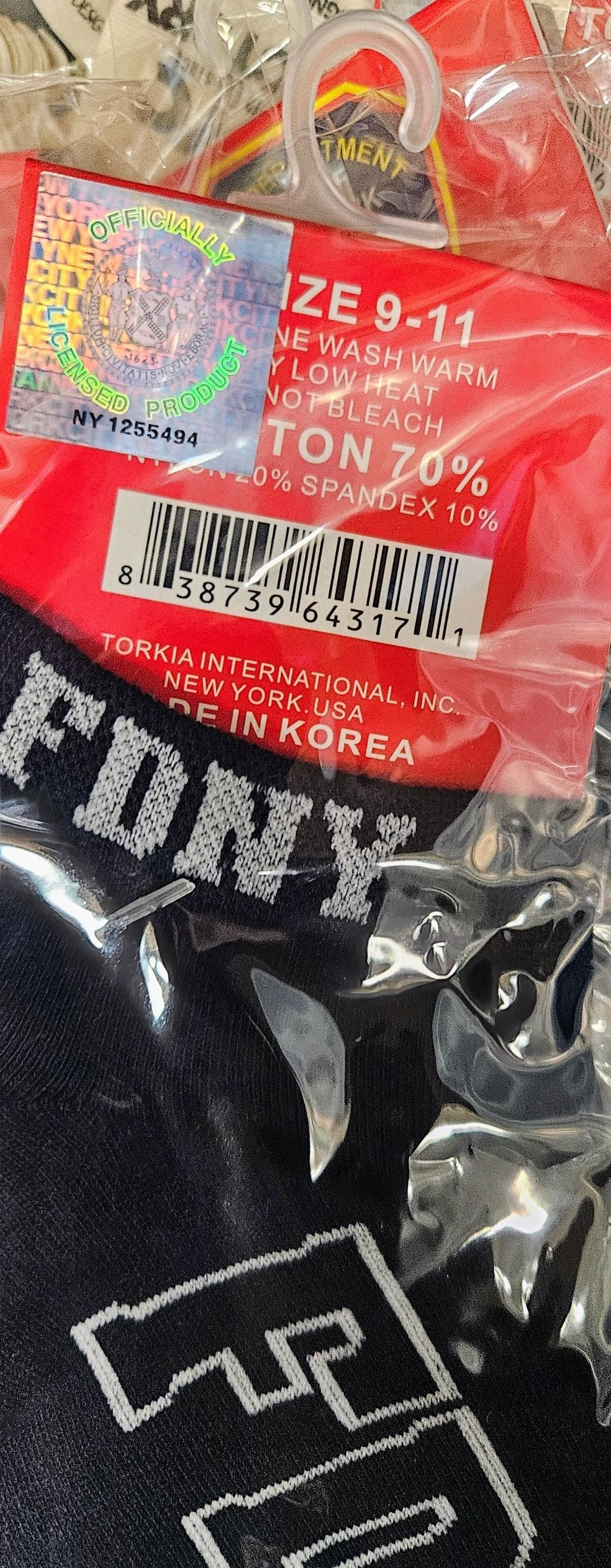 FDNY Socks Official Merchandise / All Sizes