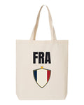 France Soccer Tote Bag 2026 — National Crest Badge | NYC Factory