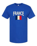 France Soccer Tee 2026 — Classic Name & Flag | NYC Factory