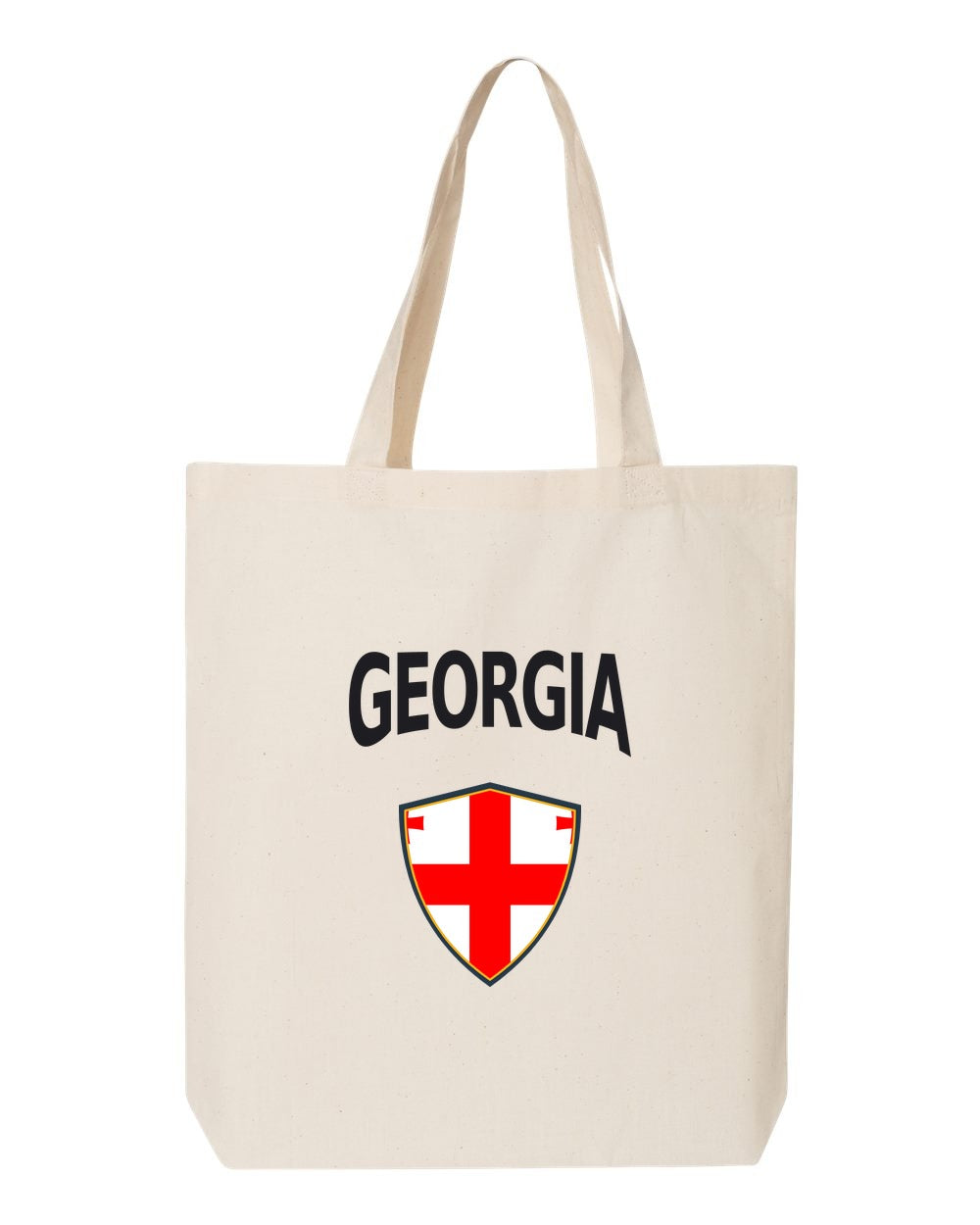 Georgia Soccer Tote Bag — Arched National Crest | NYC Factory
