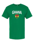 Ghana 2026 Soccer Arched Crest Plain Tee -- NYC Factory