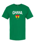 Ghana 2026 Soccer Arched Crest Plain Tee -- NYC Factory