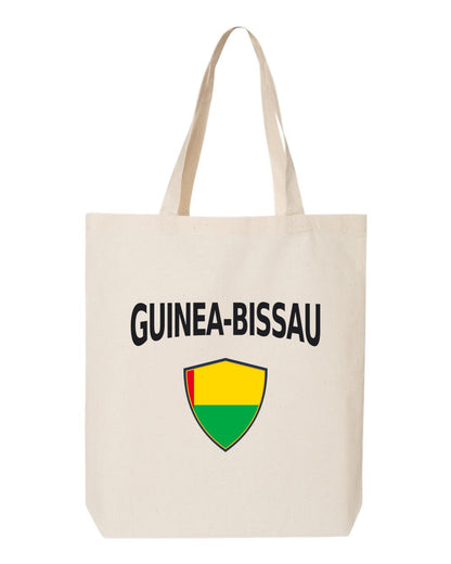 Guinea-Bissau Soccer Tote Bag — Arched National Crest | NYC Factory