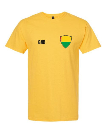 Guinea-Bissau Soccer Tee — Retro National Crest | NYC Factory