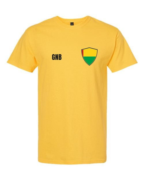 Guinea-Bissau Soccer Tee — Retro National Crest | NYC Factory