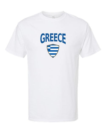 Greece Arched Crest Soccer Tee — NYC Factory