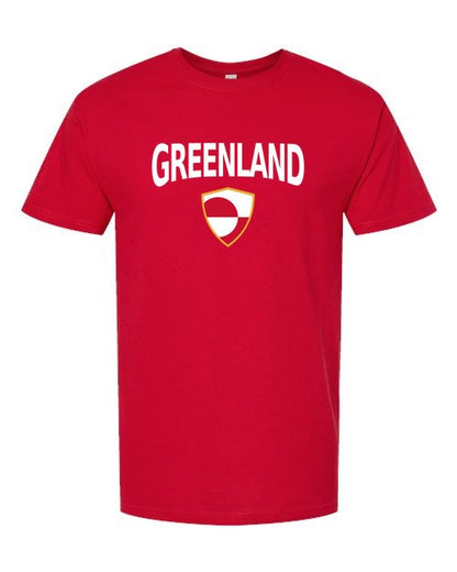 Greenland Arched Crest Soccer Tee — NYC Factory