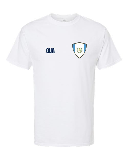Guatemala Soccer Tee — Retro National Crest | NYC Factory