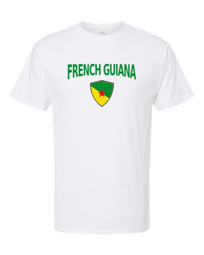 French Guiana Arched Crest Soccer Tee — NYC Factory