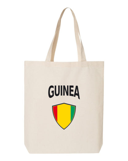 Guinea Soccer Tote Bag — Arched National Crest | NYC Factory