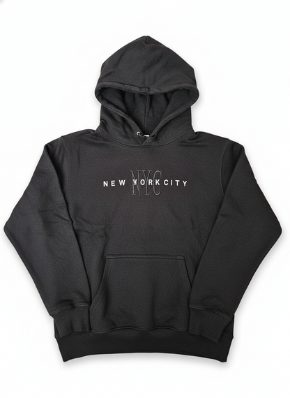 New York City Hoodie Embroidered Logo Adult Unisex Sweatshirt