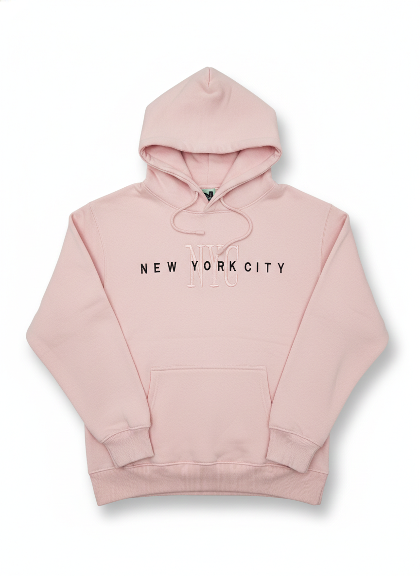 New York City Hoodie Embroidered Logo Adult Unisex Sweatshirt