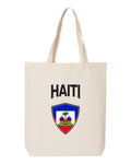 Haiti Soccer Tote Bag 2026 — Arched National Crest | NYC Factory