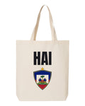 Haiti Soccer Tote Bag 2026 — National Crest Badge | NYC Factory