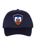 Haiti Soccer Trucker Cap 2026 — Retro National Crest | NYC Factory
