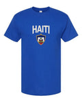 Haiti 2026 Soccer Arched Crest Plain Tee -- NYC Factory