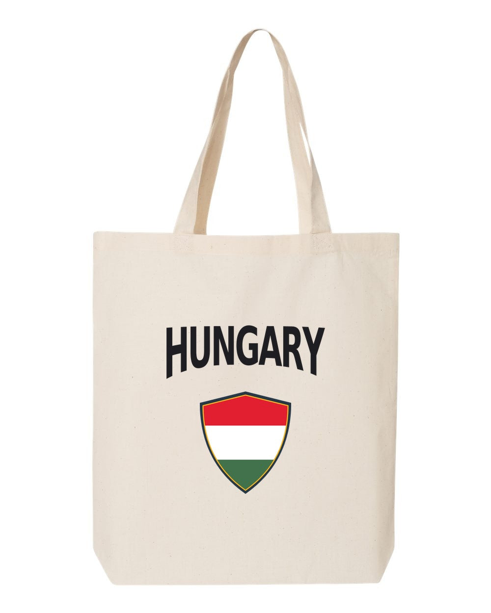 Hungary Soccer Tote Bag — Arched National Crest | NYC Factory