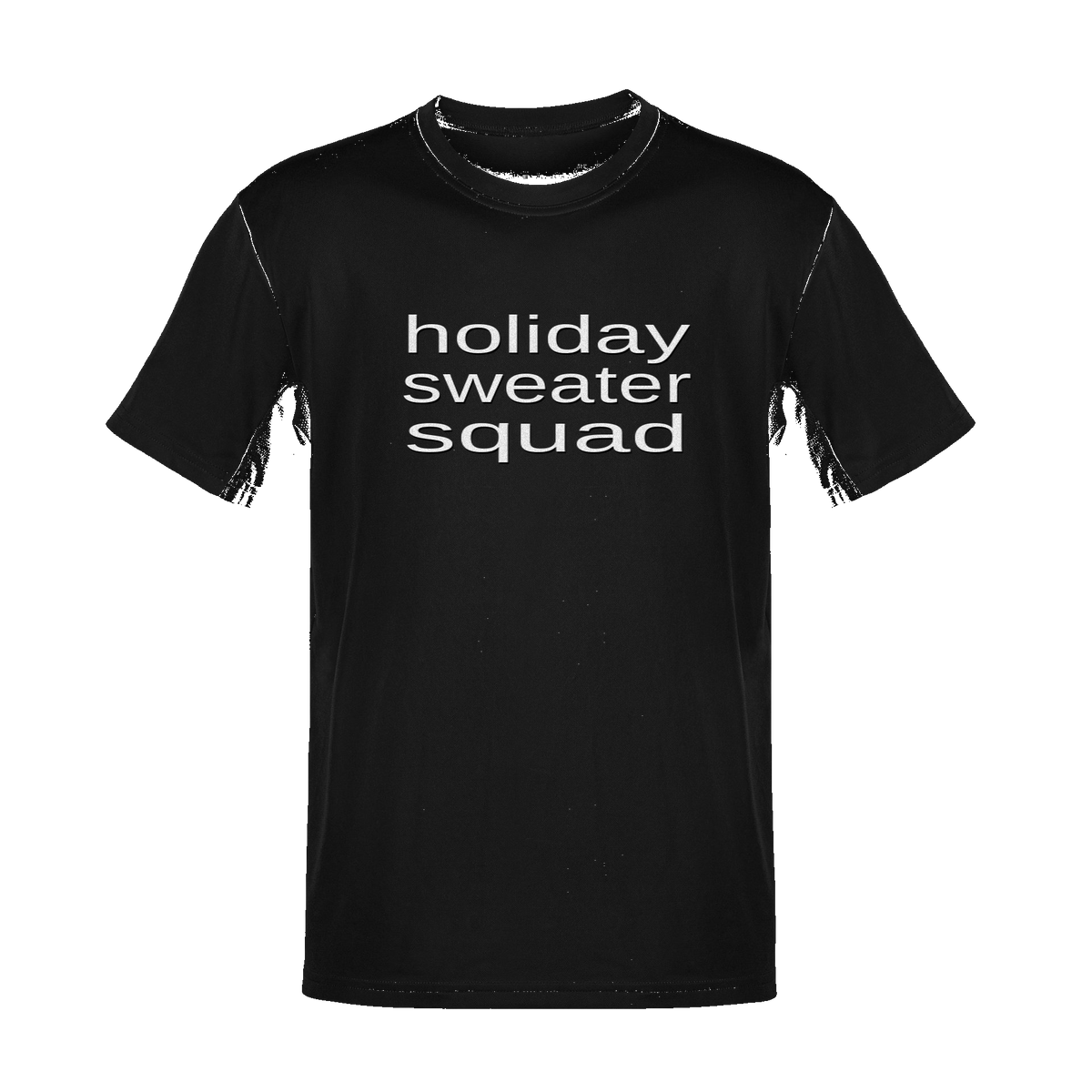 Unisex Holiday Sweater Squad Soft Cotton Tee
