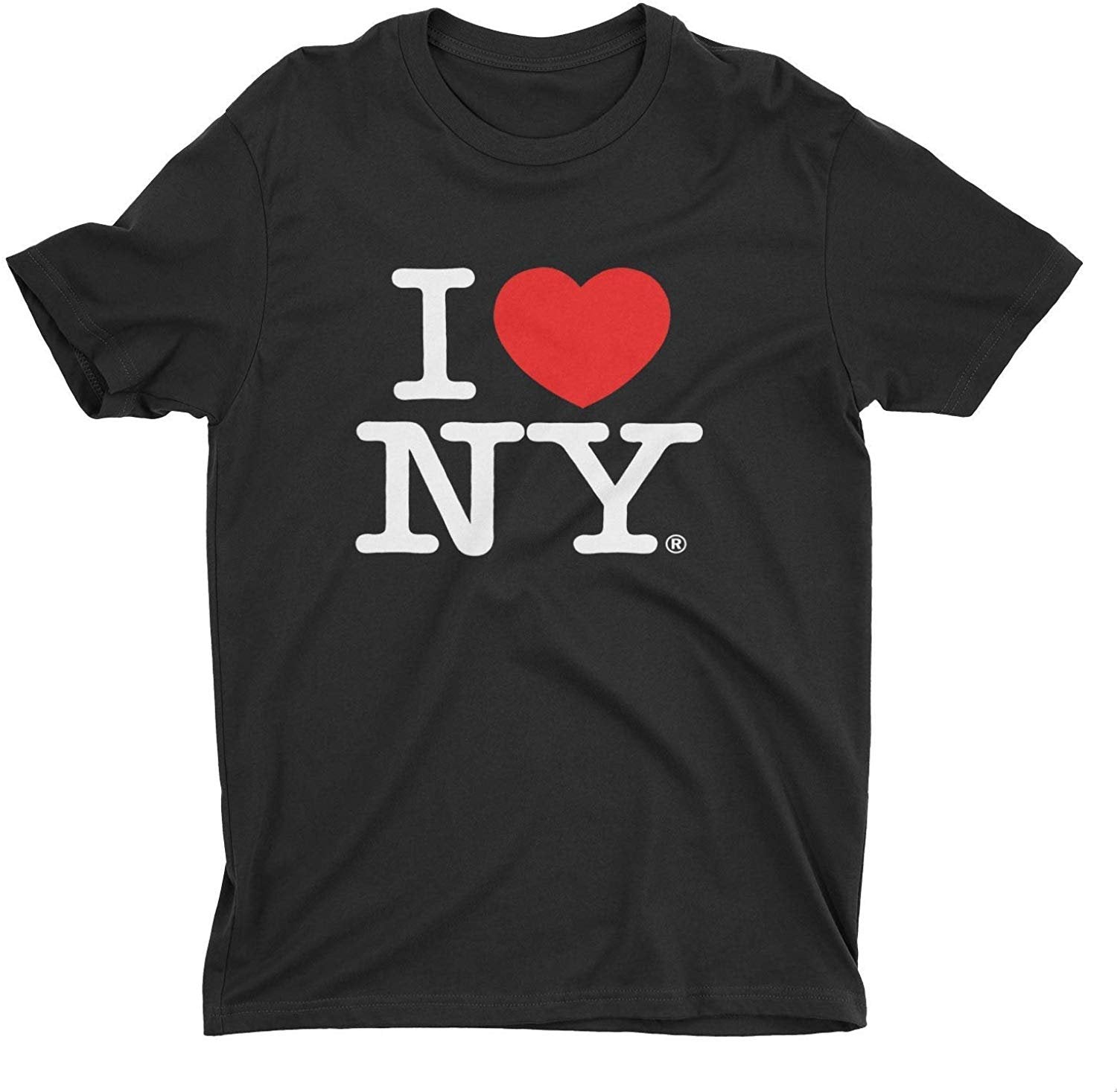 I Love NY Kids T-Shirt Officially Licensed Unisex Tee (Youth, Black)