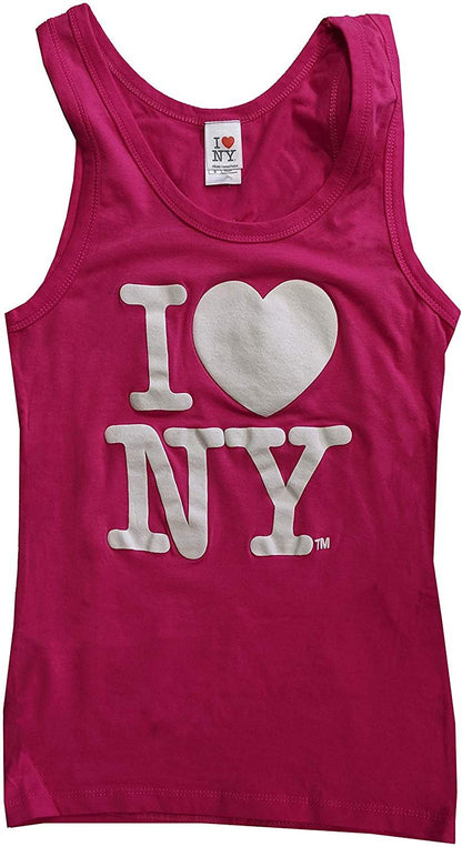 I Love NY Tank Top Ladies Heart Logo Womens New York T-Shirt