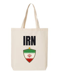 Iran Soccer Tote Bag 2026 — National Crest Badge | NYC Factory