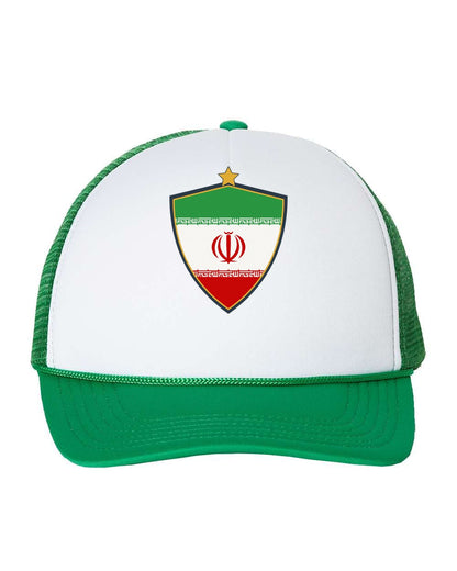 White / Kelly Green