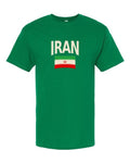 Iran Soccer Tee 2026 — Classic Name & Flag | NYC Factory