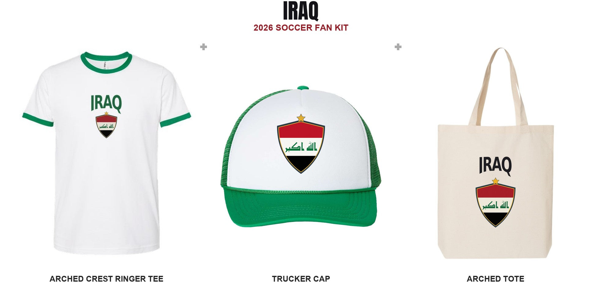 IRQ 2026 Soccer Fan Kit
