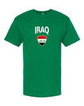 Iraq 2026 Soccer Arched Crest Plain Tee -- NYC Factory