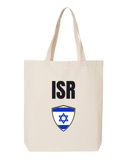 Israel Soccer Tote Bag — National Crest Badge | NYC Factory