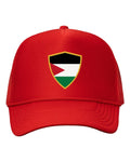 Jordan Soccer Trucker Cap 2026 — Retro National Crest | NYC Factory