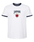 Japan 2026 Soccer Arched Crest Ringer Tee -- NYC Factory